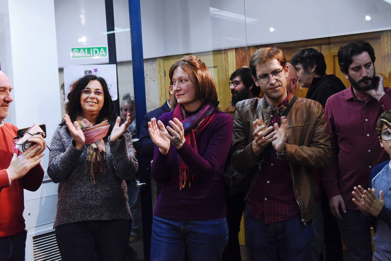 Fotos: Comparecencia en la sede de Podemos Región de Murcia tras las elecciones