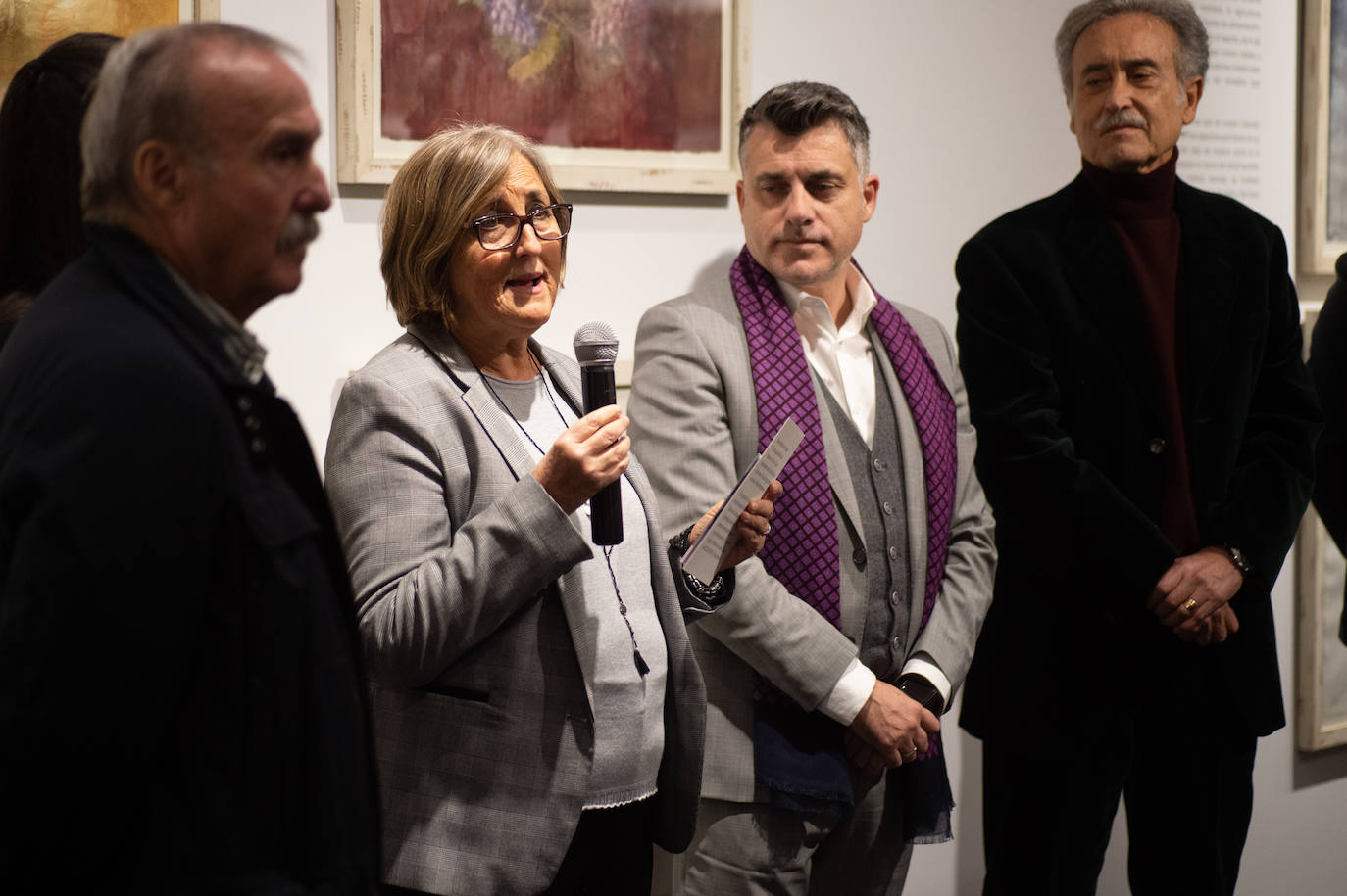 El Museo y Centro de Arte de Blanca (Mucab) celebró el inicio de los actos conmemorativos del noveno aniversario de la Fundación Pedro Cano con la inauguración de la exposición 'IX Mediterráneos'.