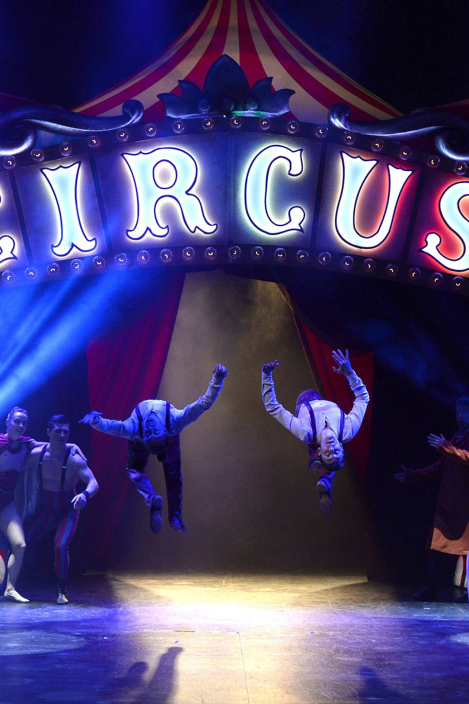 El Teatro Romea acoge este jueves la primera función del espectáculo de Emilio Aragón, con el que rinde homenaje al circo en su 250 aniversario, que se quedará en Murcia hasta el domingo