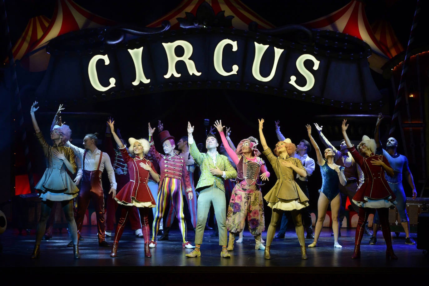 El Teatro Romea acoge este jueves la primera función del espectáculo de Emilio Aragón, con el que rinde homenaje al circo en su 250 aniversario, que se quedará en Murcia hasta el domingo