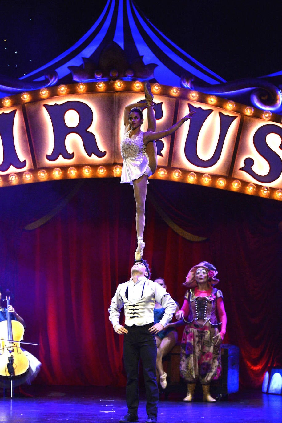 El Teatro Romea acoge este jueves la primera función del espectáculo de Emilio Aragón, con el que rinde homenaje al circo en su 250 aniversario, que se quedará en Murcia hasta el domingo