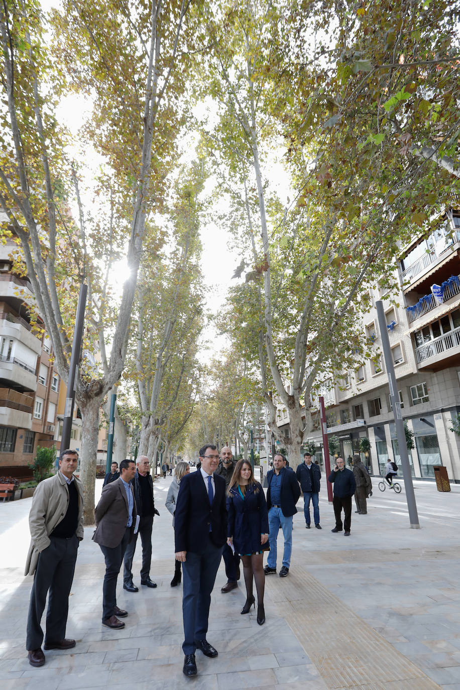 La inauguración del paseo será mañana con un espectáculo que ofrecerán artistas murcianos. 