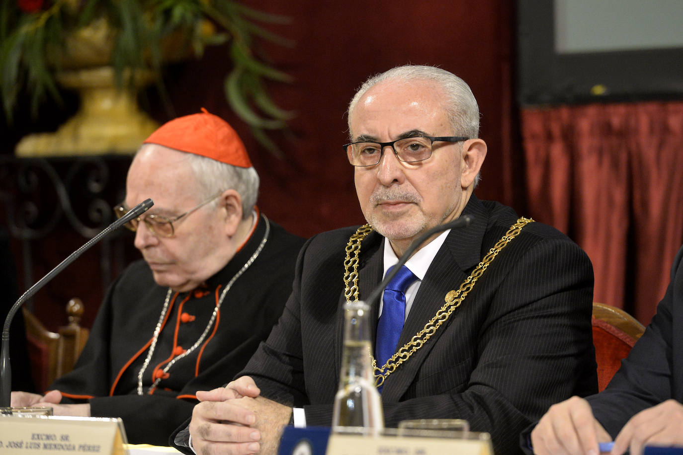 Acto de apertura del curso académico de la UCAM, este viernes, en el campus de Los Jerónimos.