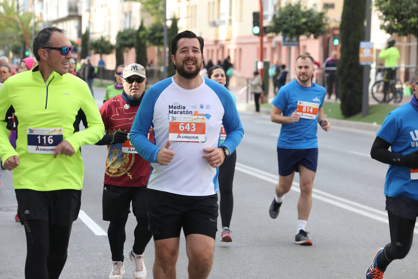 El atleta marroquí, del Unión Guadalajara, se lleva la 'media' de la Ciudad del Sol; Wafiya Benali, del CA Nogalte, triunfó en la prueba femenina