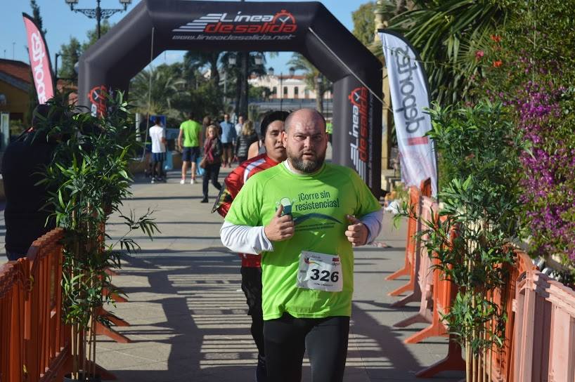 El jardín del Malecón se convirtió el sábado en escenario de una nueva prueba popular