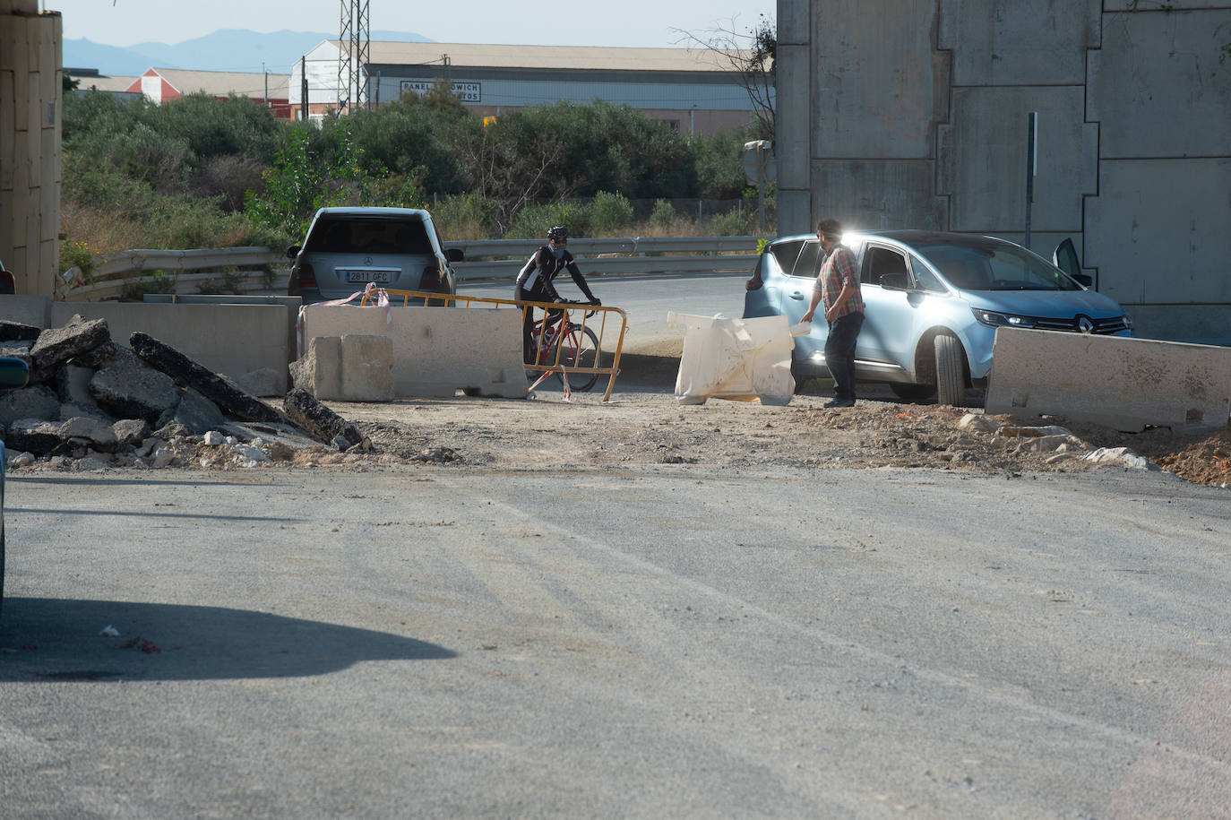 La 'autovía del bancal' (Zeneta-San Javier) tiene su acceso cortado desde hace más de dos meses en la parte de Murcia como consecuencia de los destrozos que causó la DANA.