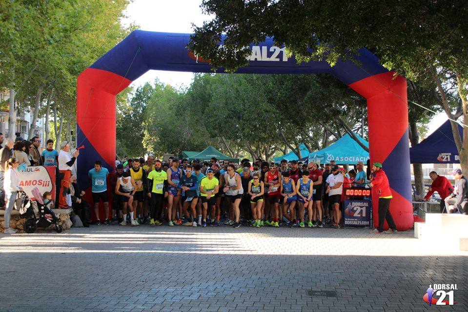 El atleta de la UCAM completa los 6 kilómetros en 19:09 minutos, por los 23:04 de la corredora del Bitec Tri Impulso