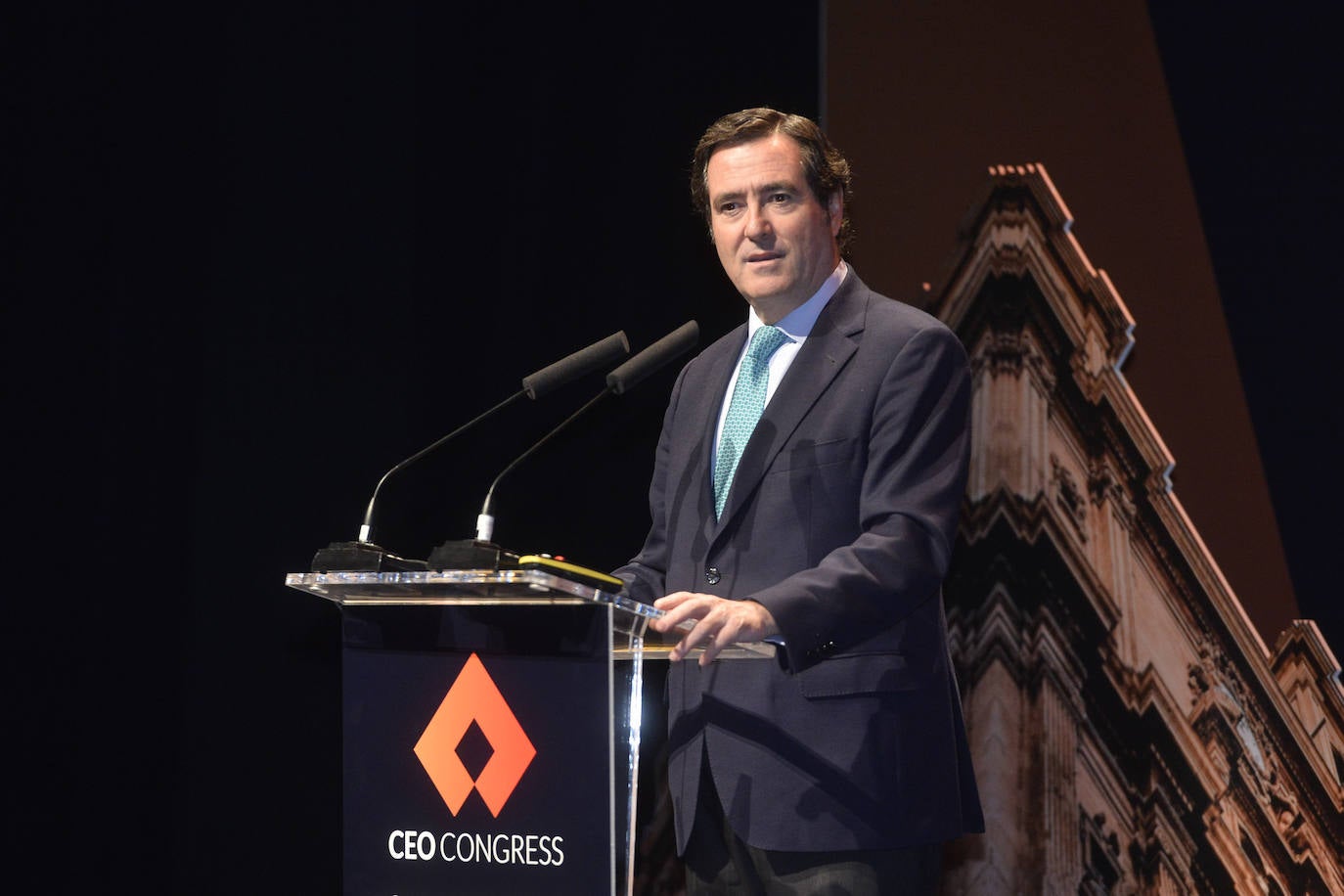 Inauguración en Murcia del primer CEO Congress empresarial, este viernes.