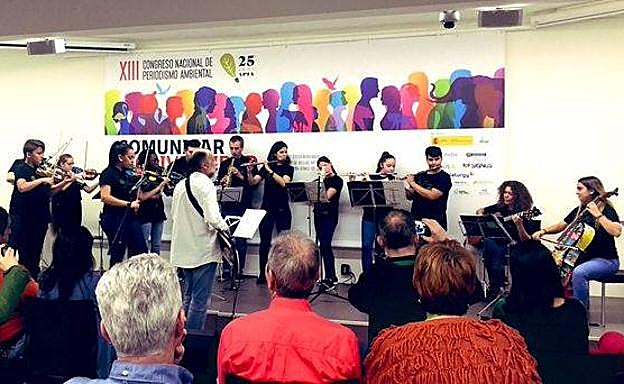 La orquesta del reciclaje de Ecoembes.