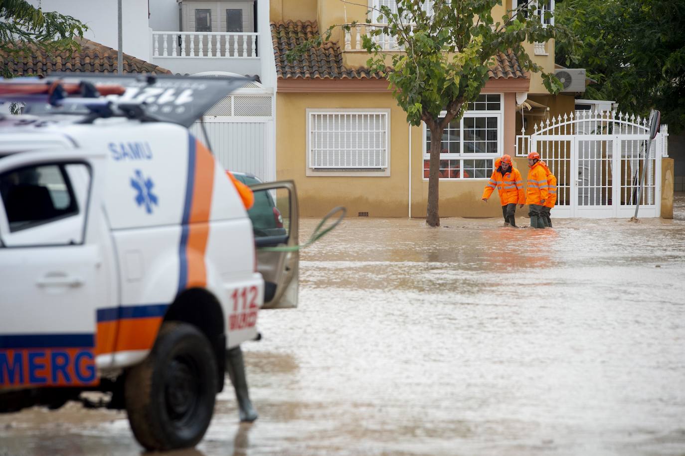 Fotos: Los arrastres del campo de Cartagena anegan Los Alcázares