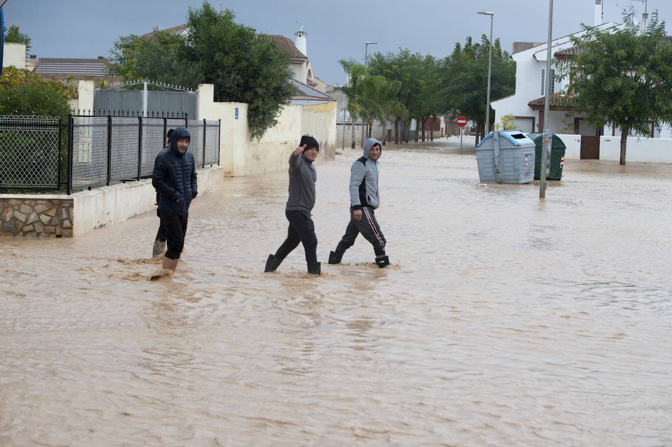 Fotos: Los arrastres del campo de Cartagena anegan Los Alcázares