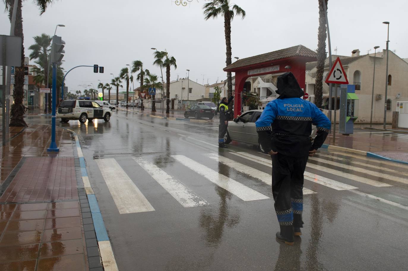 Fotos: Los arrastres del campo de Cartagena anegan Los Alcázares