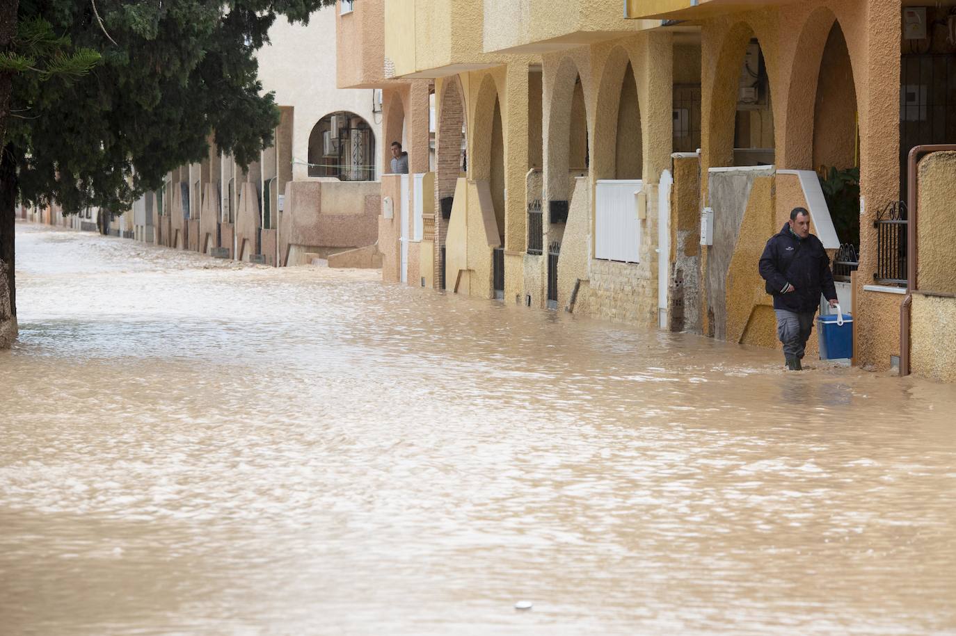 Fotos: Los arrastres del campo de Cartagena anegan Los Alcázares