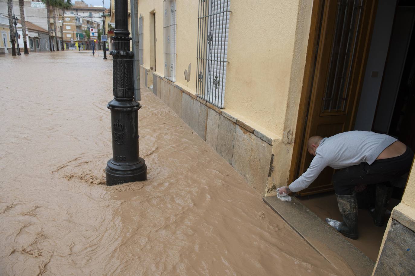 Fotos: Los arrastres del campo de Cartagena anegan Los Alcázares