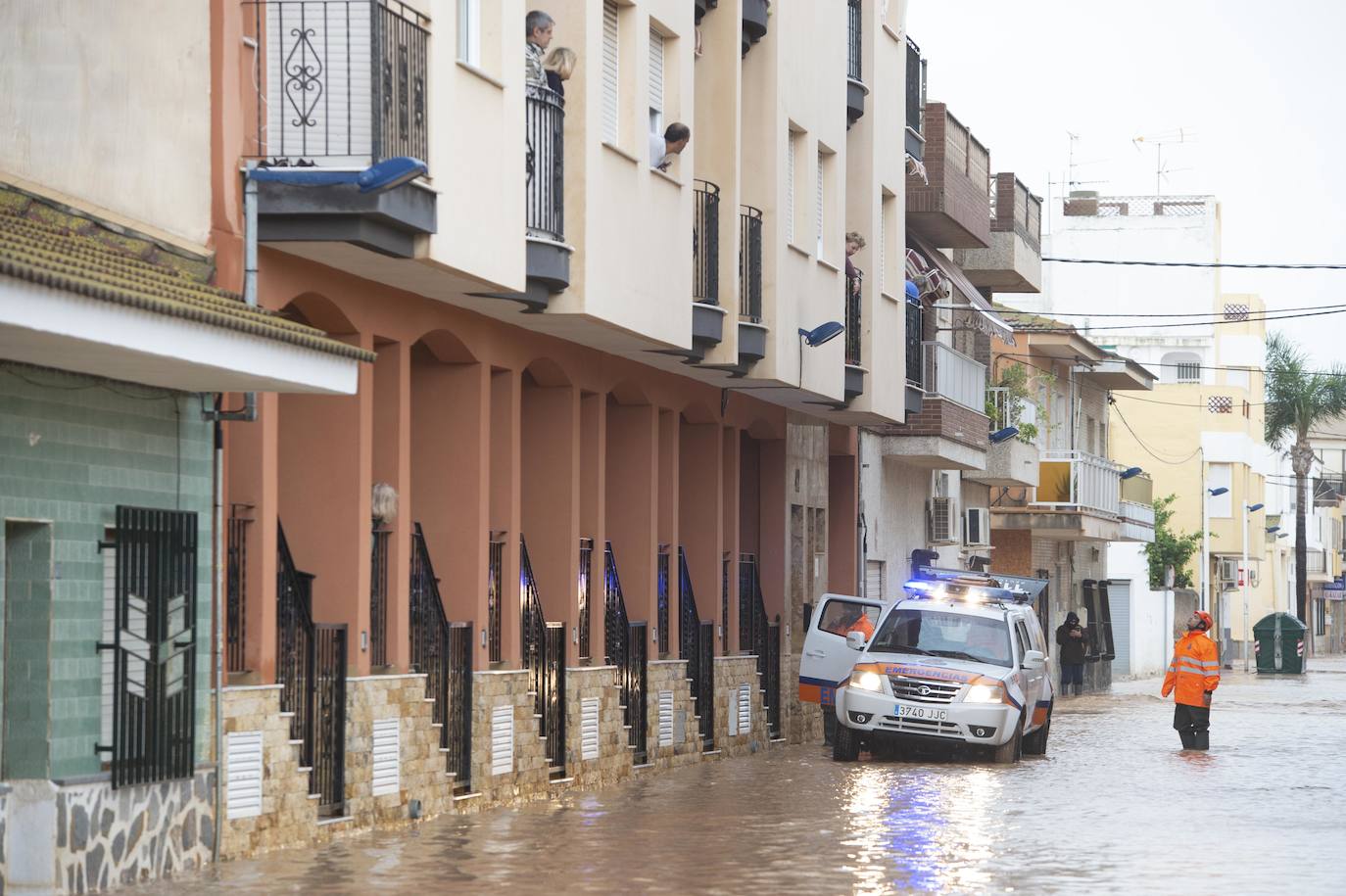 Fotos: Los arrastres del campo de Cartagena anegan Los Alcázares