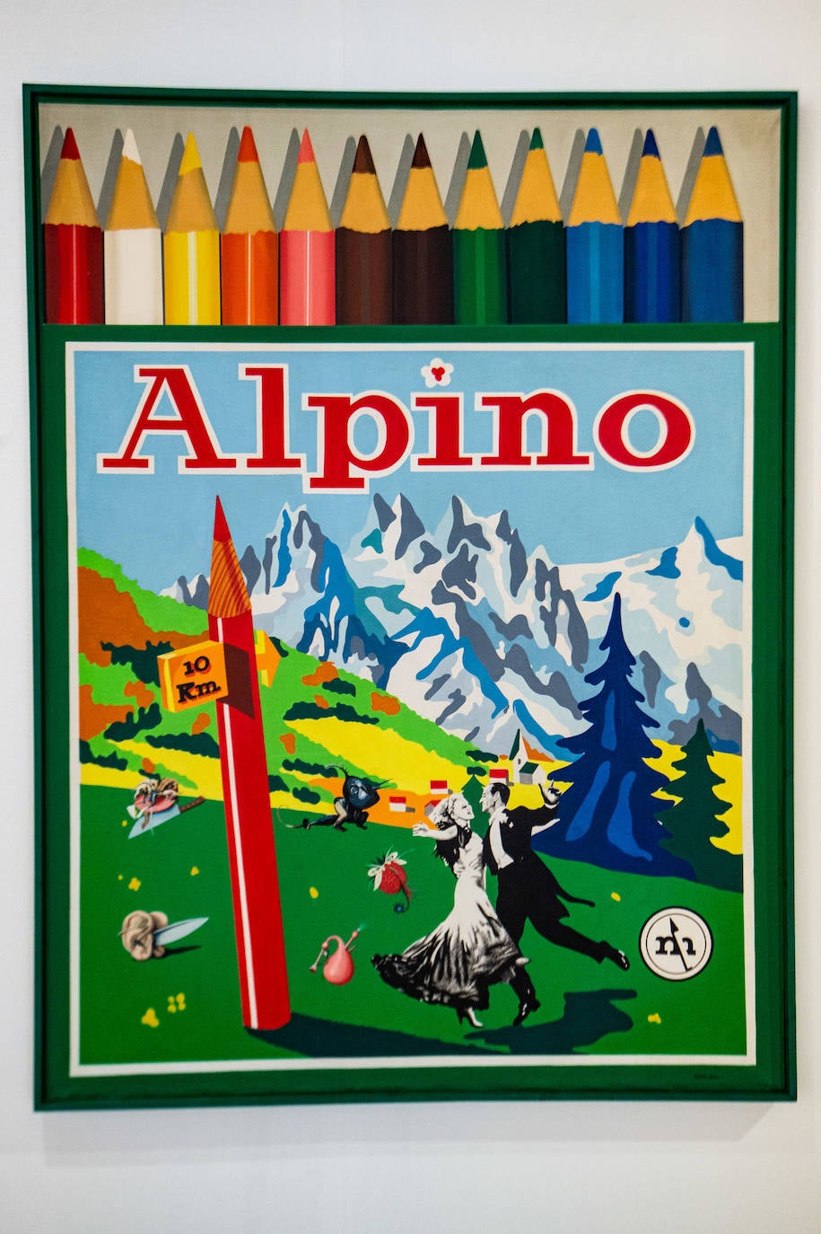 La muestra trae por primera vez a la Región de Murcia una selección de obras de la Colección de Arte Contemporáneo de la Fundación Caja Mediterráneo, que aglutina 213 piezas de los artistas españoles más destacados de la democracia. 