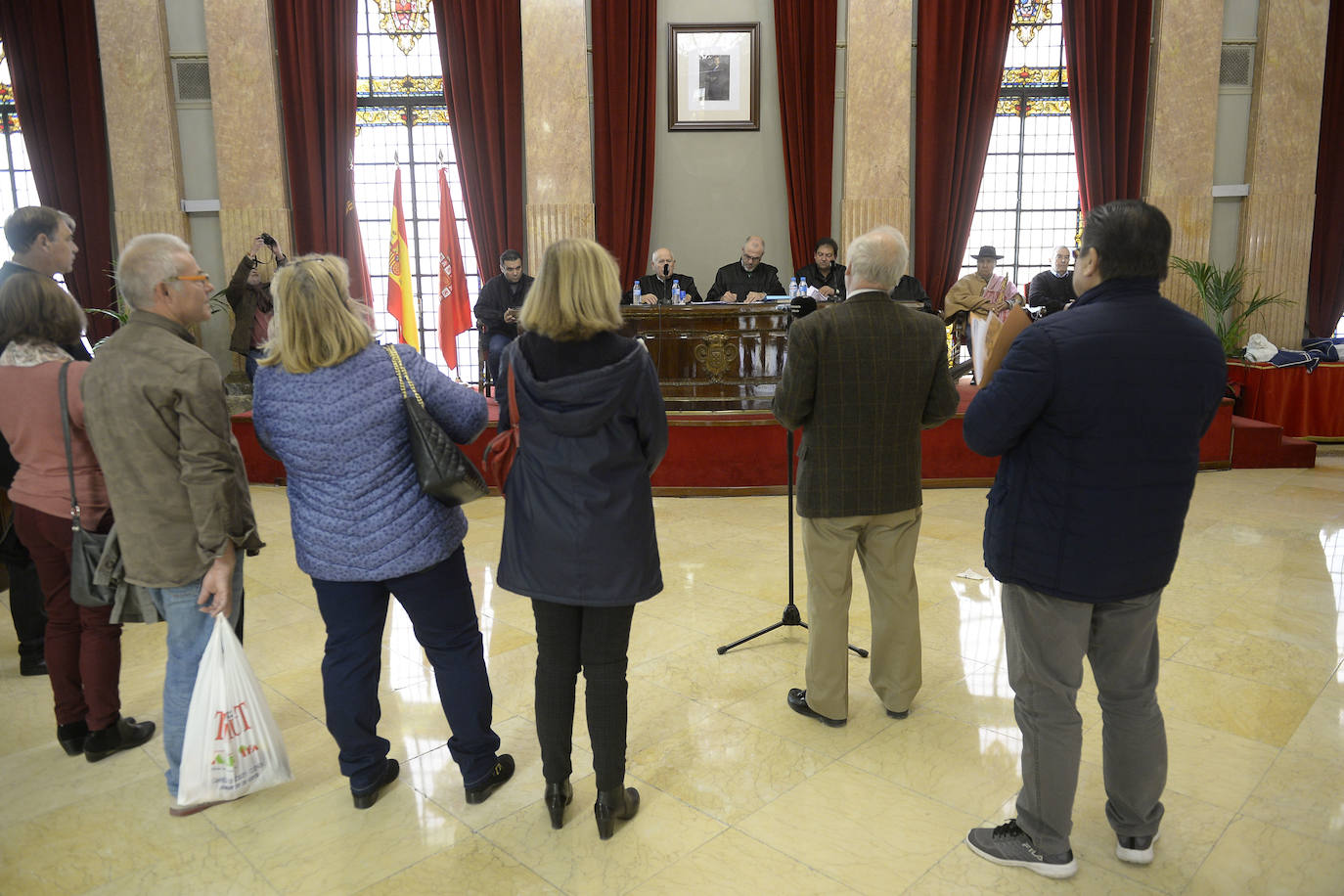 El Consejo de Hombres Buenos celebró ayer en el Salón de Plenos del Ayuntamiento de Murcia una sesión ordinaria.