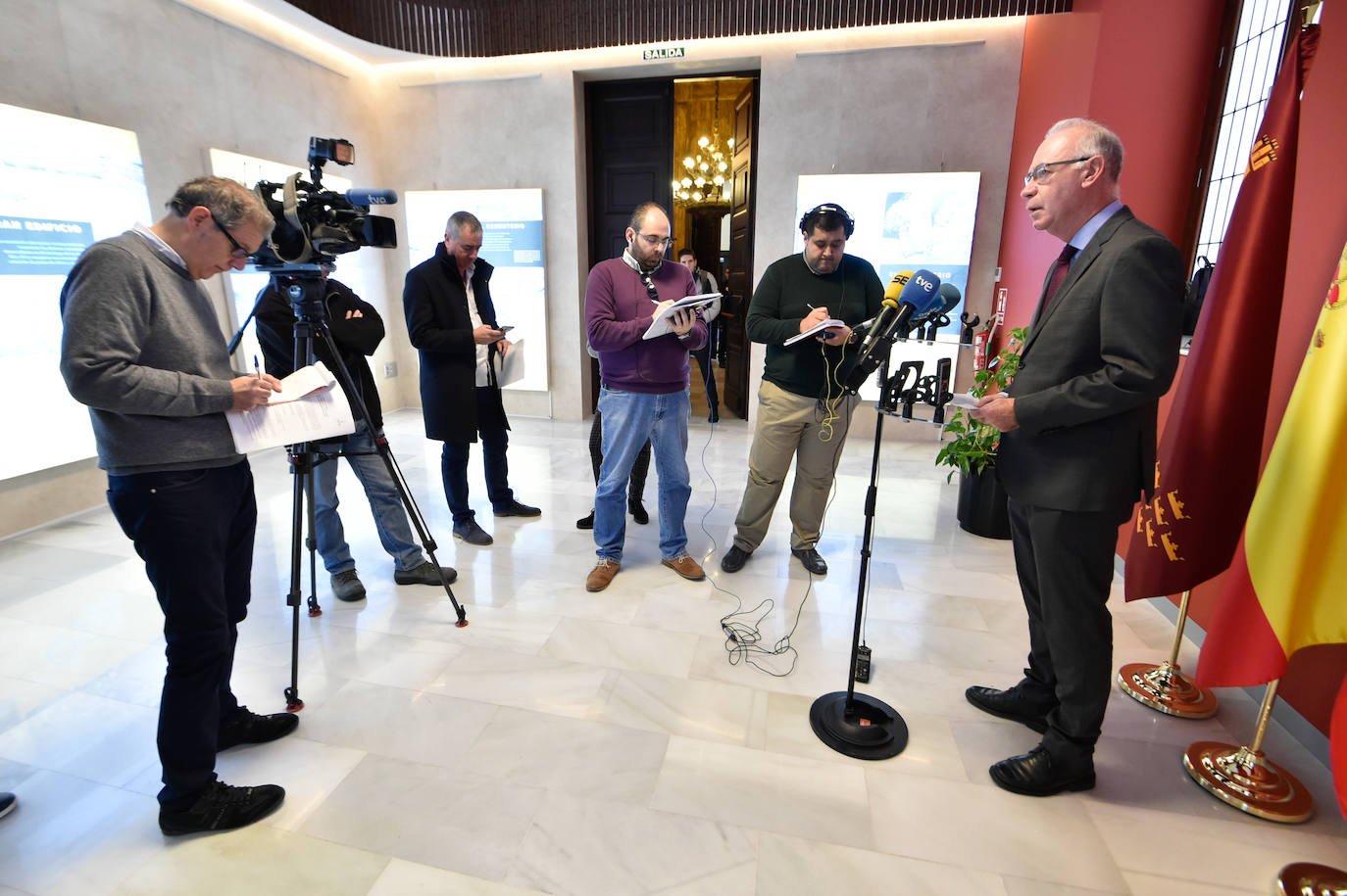 Pleno del Ayuntamiento de Murcia, este jueves.