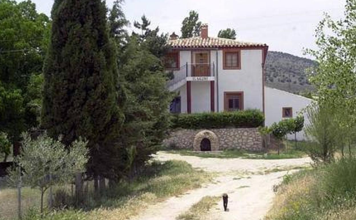 Imagen de archivo de una casa rural de Moratalla.