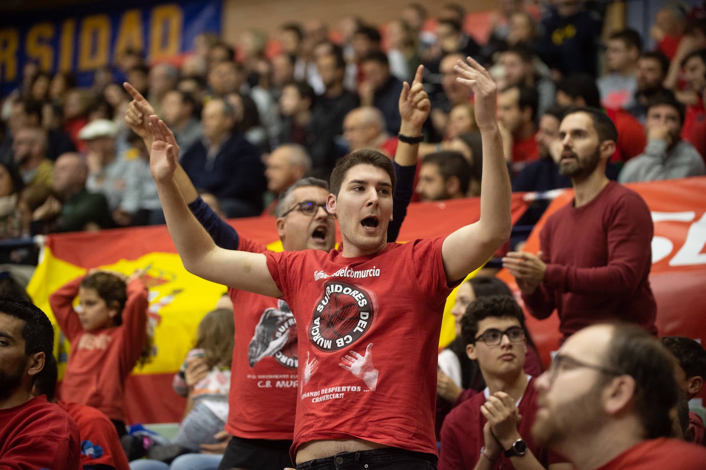 El UCAM cedió por la mínima un desastroso partido contra un Bilbao menos malo para sumar su séptima derrota seguida