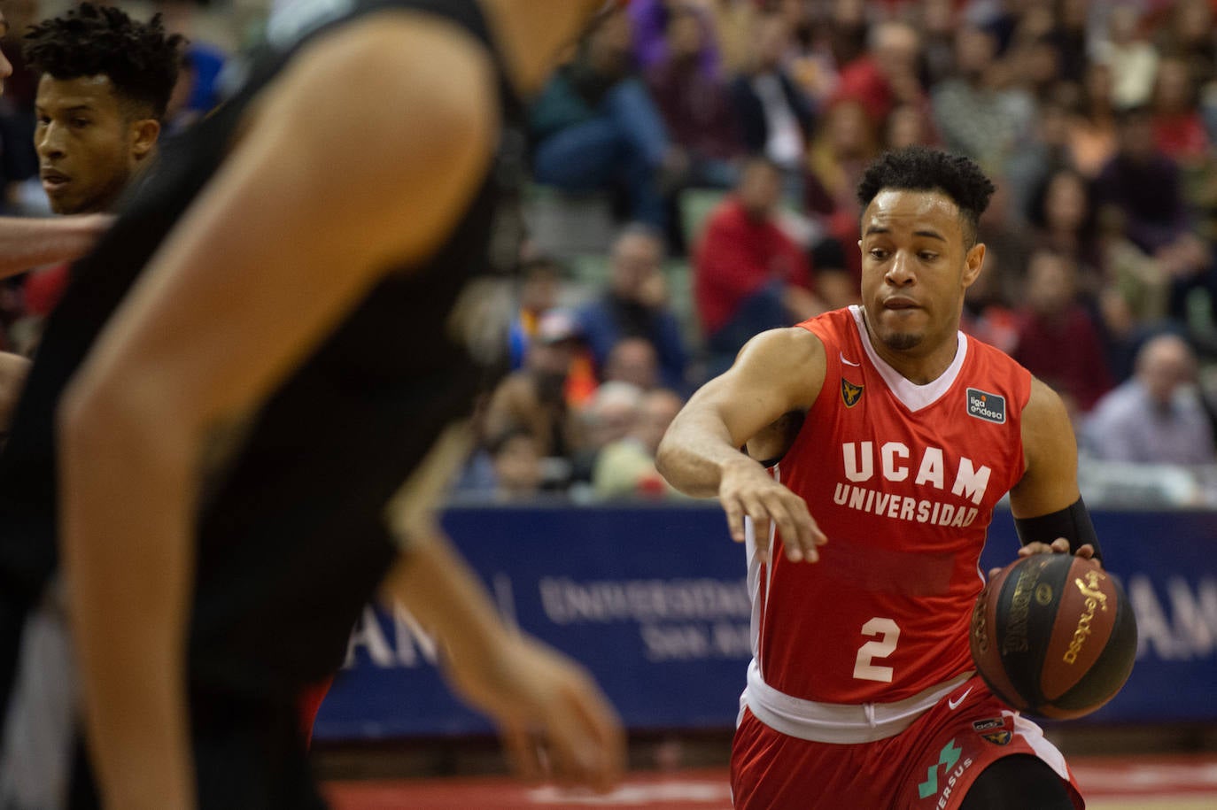 El UCAM cedió por la mínima un desastroso partido contra un Bilbao menos malo para sumar su séptima derrota seguida