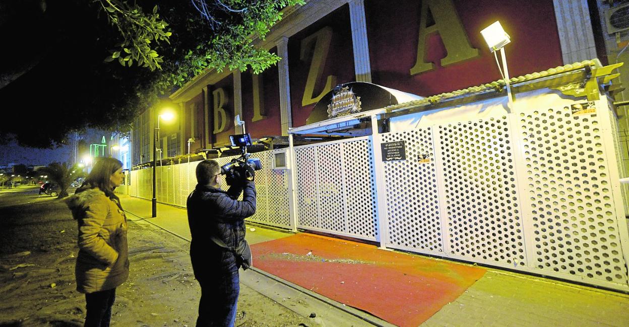 Lugar en que se produjo el homicidio, en la zona de Atalayas, en Murcia. 