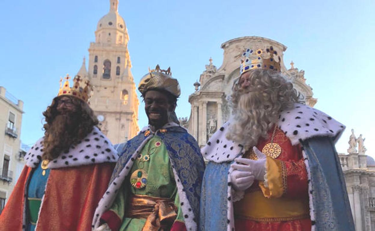 Los Reyes Magos, este domingo en la Plaza Belluga.