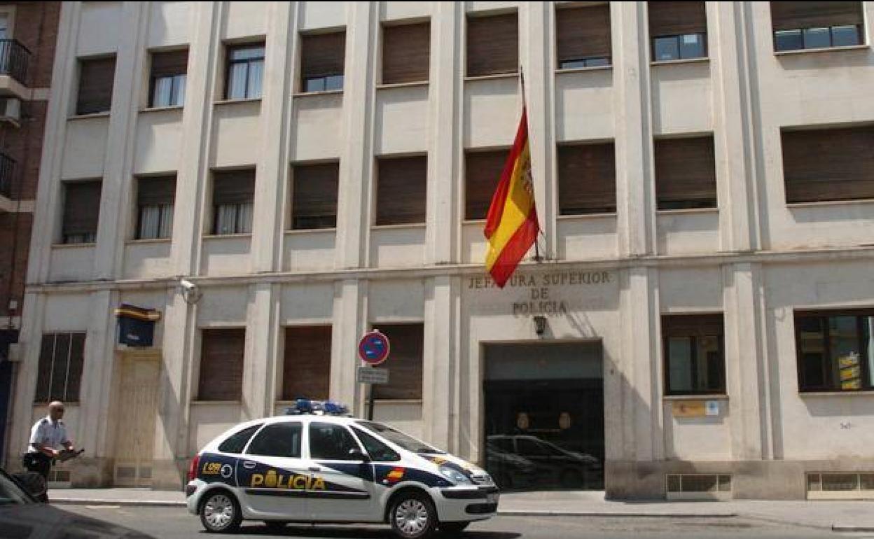 Jefatura Superior de la Policía Nacional en Murcia.