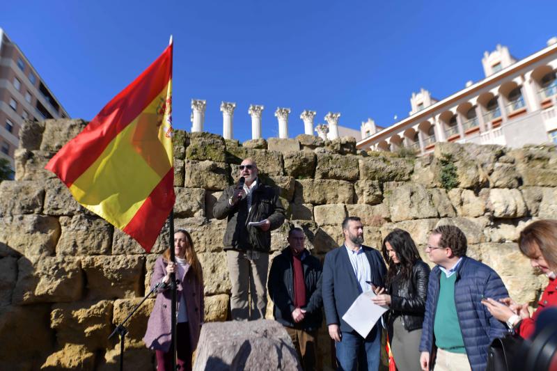 Concentración de Vox en Córdoba.