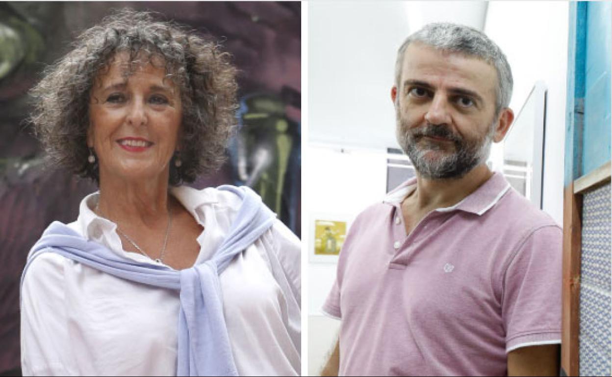 Lola López Mondéjar y Pepe Yagües.