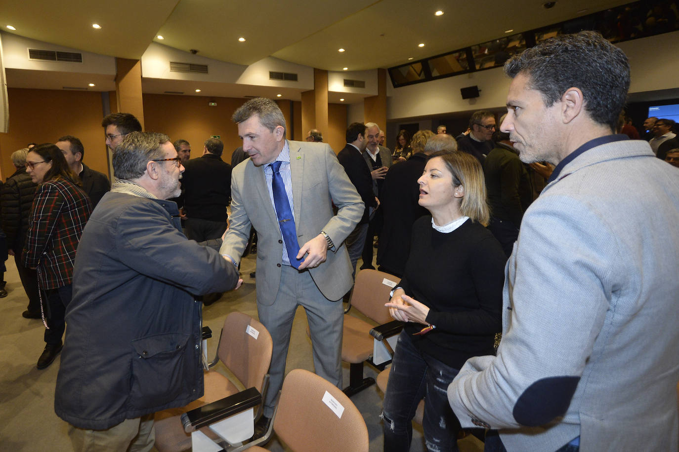 Imagen del consejero de Fomento e Infraestructuras, José Ramón Díez de Revenga, durante la I Jornada sobre la Dana en el Levante español.