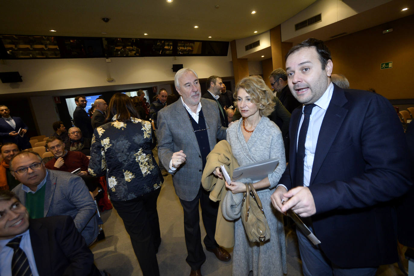 Imagen del consejero de Fomento e Infraestructuras, José Ramón Díez de Revenga, durante la I Jornada sobre la Dana en el Levante español.