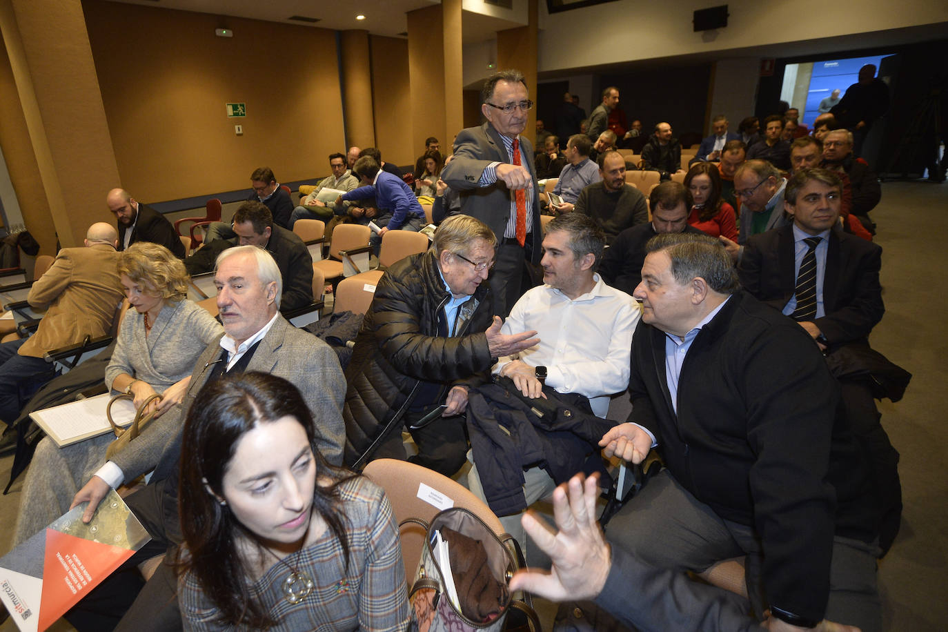 Imagen del consejero de Fomento e Infraestructuras, José Ramón Díez de Revenga, durante la I Jornada sobre la Dana en el Levante español.