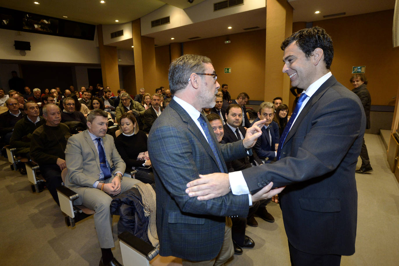 Imagen del consejero de Fomento e Infraestructuras, José Ramón Díez de Revenga, durante la I Jornada sobre la Dana en el Levante español.