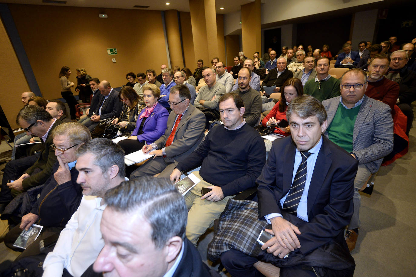 Imagen del consejero de Fomento e Infraestructuras, José Ramón Díez de Revenga, durante la I Jornada sobre la Dana en el Levante español.