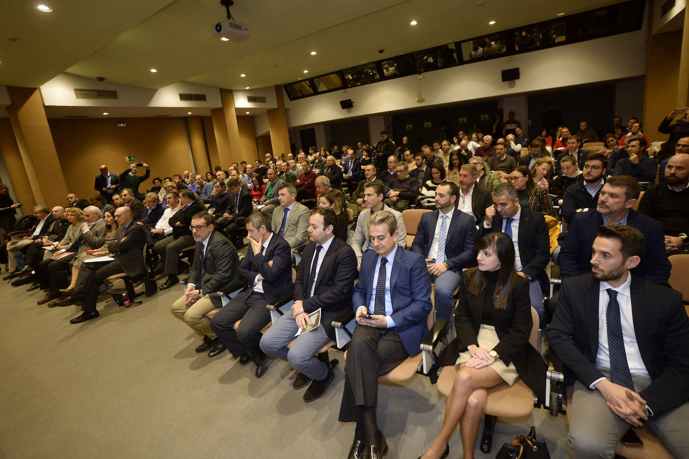 Imagen del consejero de Fomento e Infraestructuras, José Ramón Díez de Revenga, durante la I Jornada sobre la Dana en el Levante español.