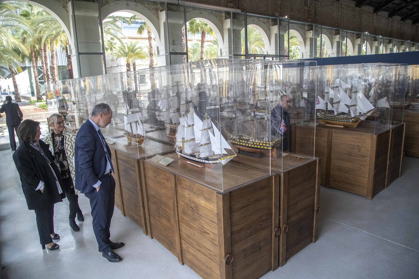 La colección 'Julio Castelo Matrán-Fundación Mapfre', que está compuesta por 40 maquetas, se puede visitar desde este martes