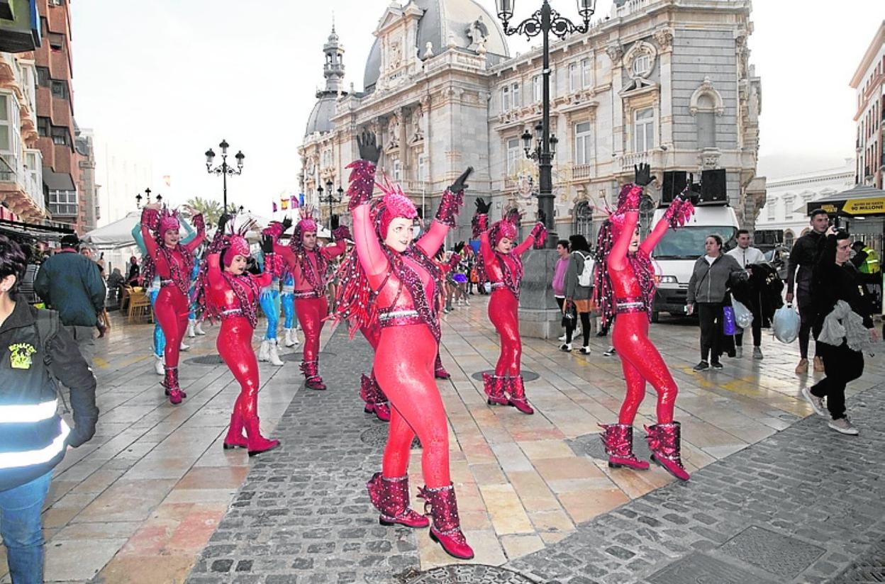 Una imagen del Gran Desfile de Carnaval 2019. 