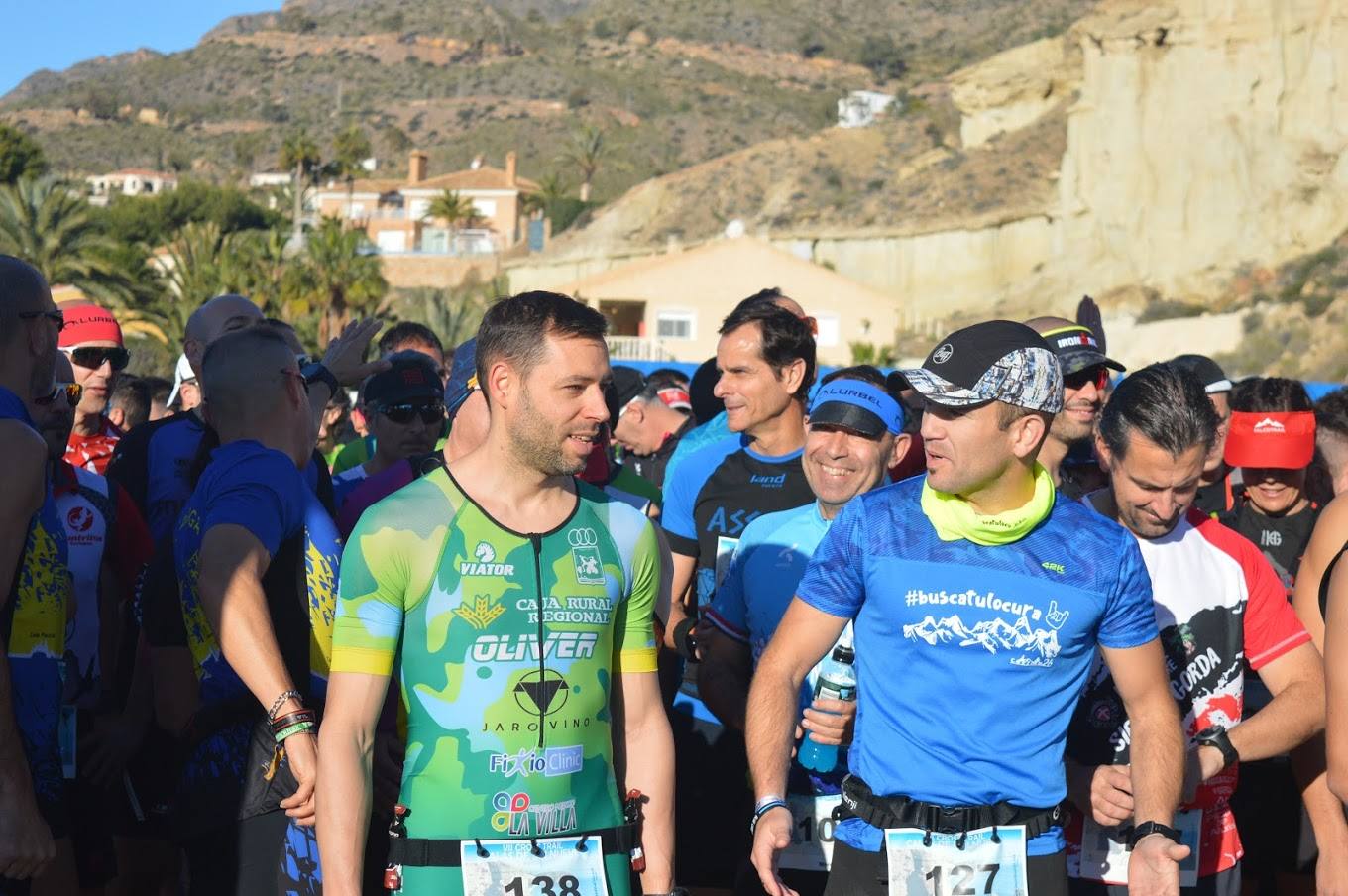 El atleta del C.D. Runtritón Cartagena completa los 21 kilómetros en un tiempo de 1:24:57, por los 1:44:17 para la corredora del Mobel Automenor Running Team