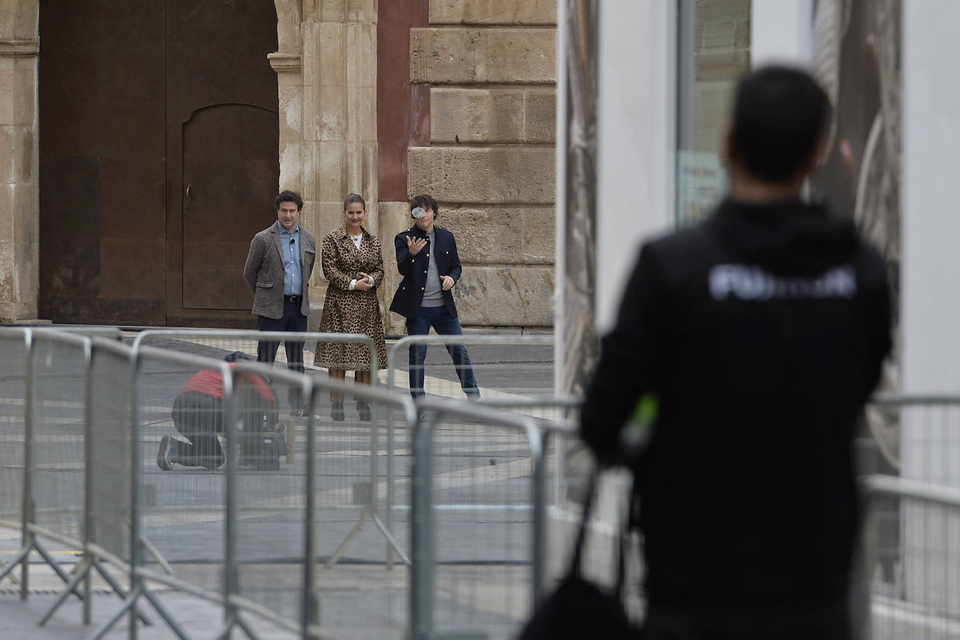 Fotos: &#039;MasterChef&#039; blinda el entorno de la Catedral de Murcia