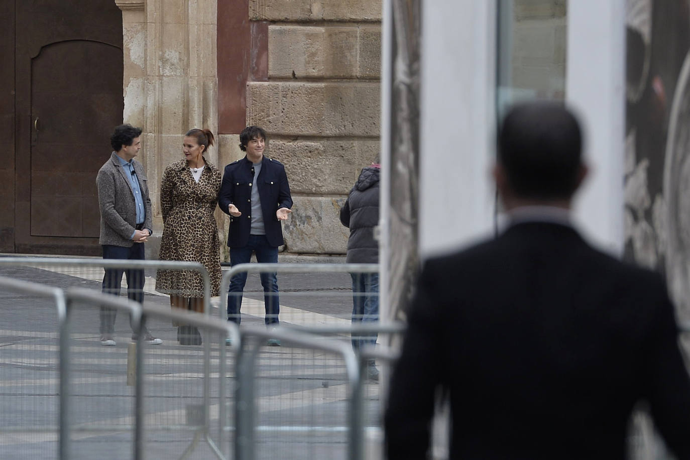 Fotos: &#039;MasterChef&#039; blinda el entorno de la Catedral de Murcia
