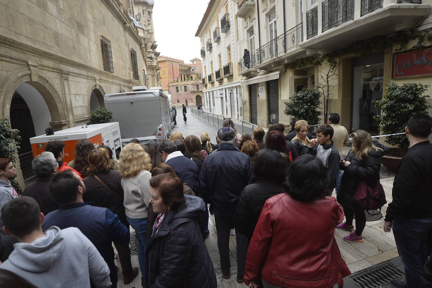 Fotos: &#039;MasterChef&#039; blinda el entorno de la Catedral de Murcia