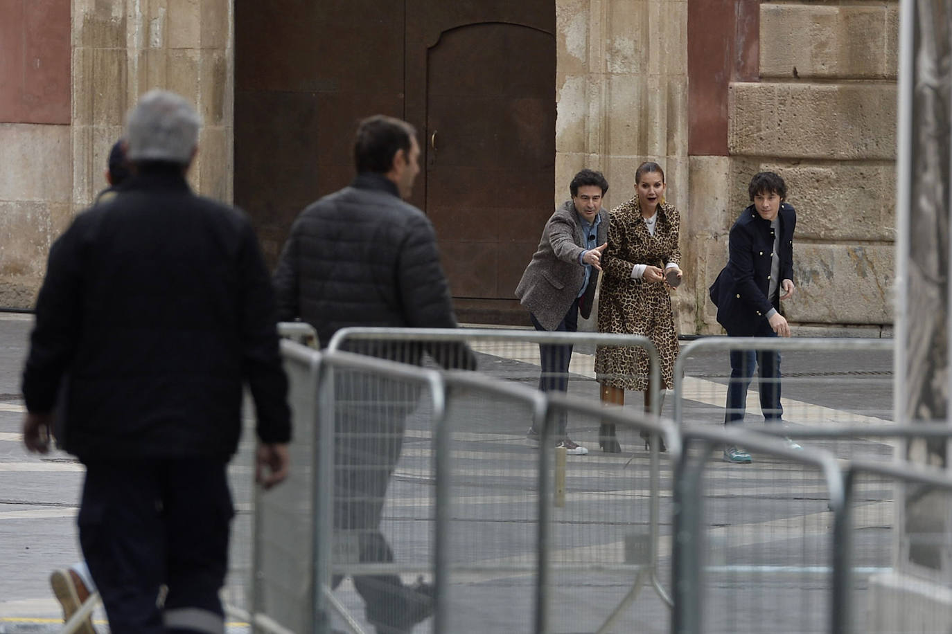 Fotos: &#039;MasterChef&#039; blinda el entorno de la Catedral de Murcia