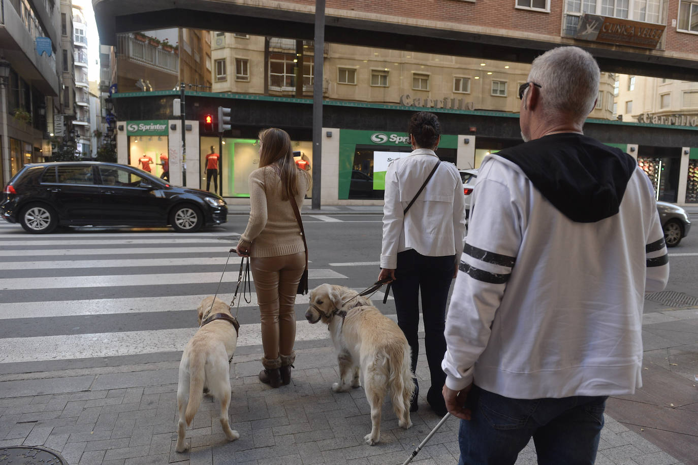 Fotos: Pasear totalmente &#039;a ciegas&#039; por Murcia