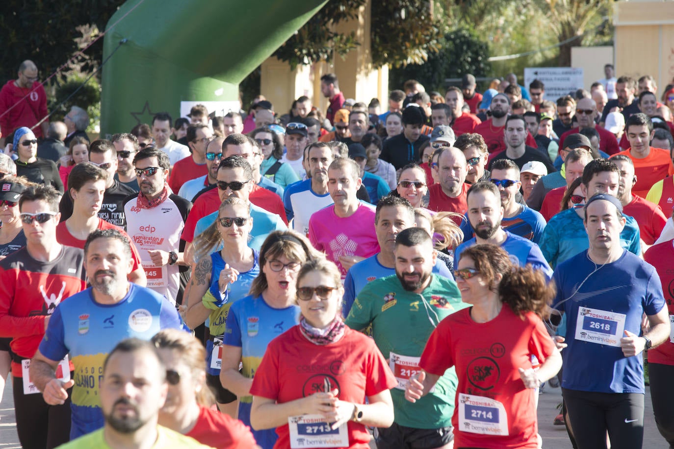 El atleta del Grupo Alcaraz se lleva la V Carrera CEI & Save the Children con un tiempo de 31:33 minutos, por los 38:57 para la atleta del Inassa Premium en los 10 kilómetros