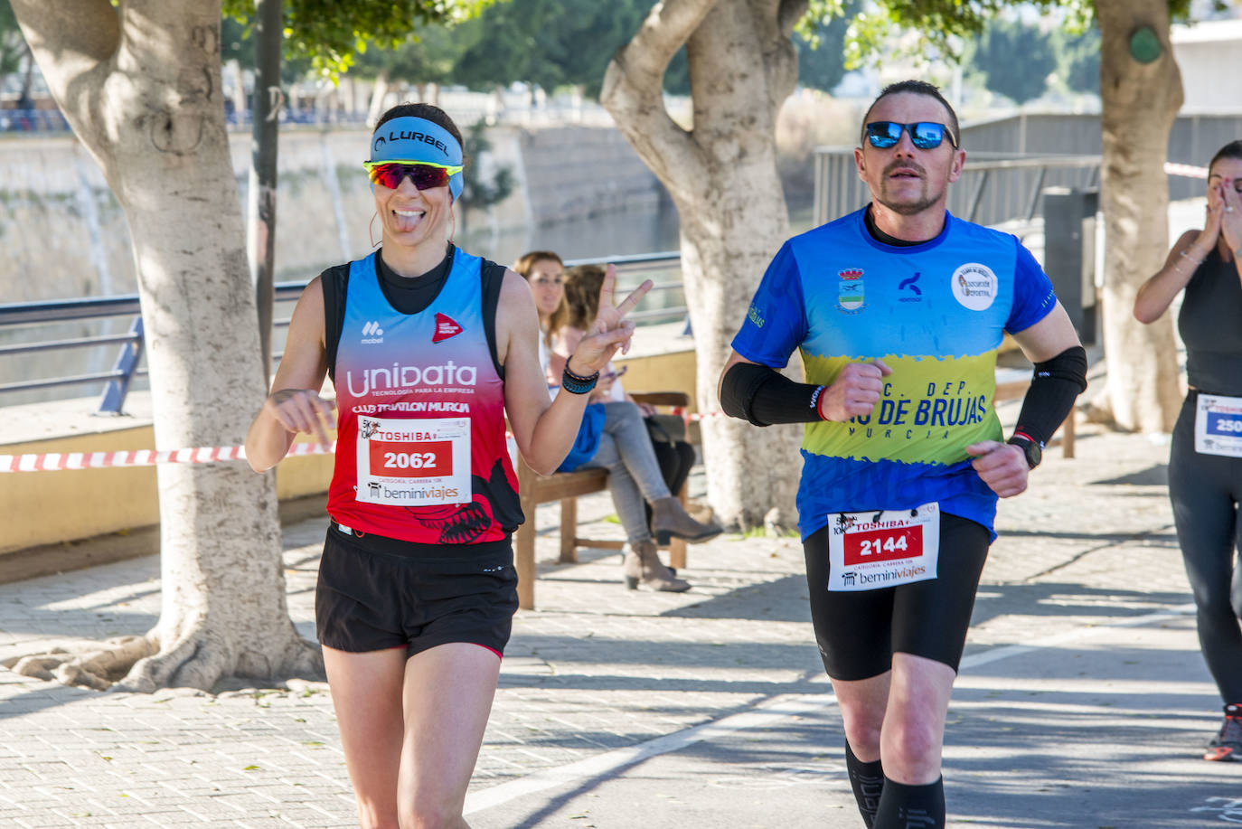 El atleta del Grupo Alcaraz se lleva la V Carrera CEI & Save the Children con un tiempo de 31:33 minutos, por los 38:57 para la atleta del Inassa Premium en los 10 kilómetros