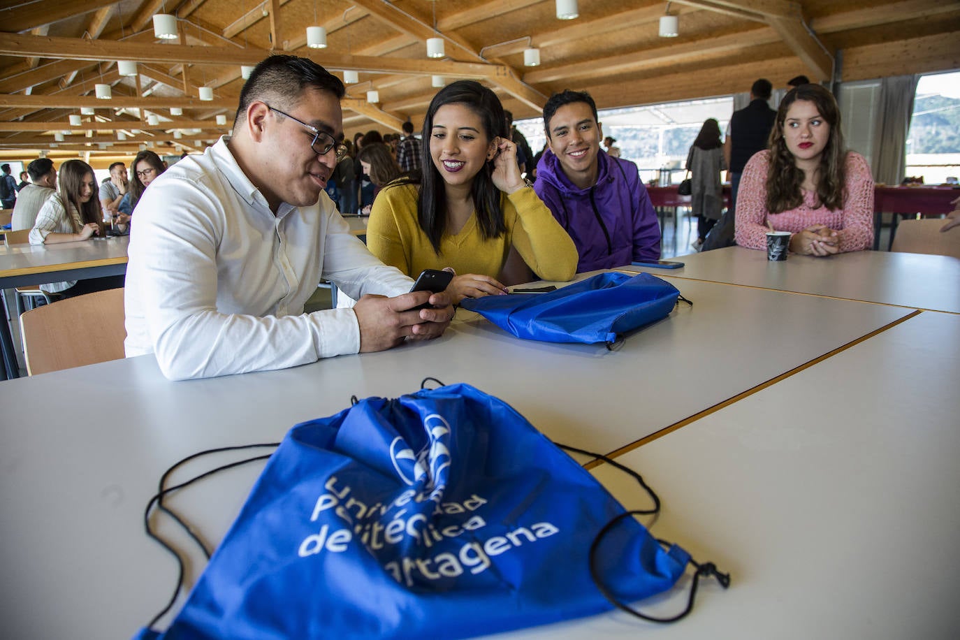 Fotos: La UPCT recibe este curso a un número récord de estudiantes de movilidad internacional