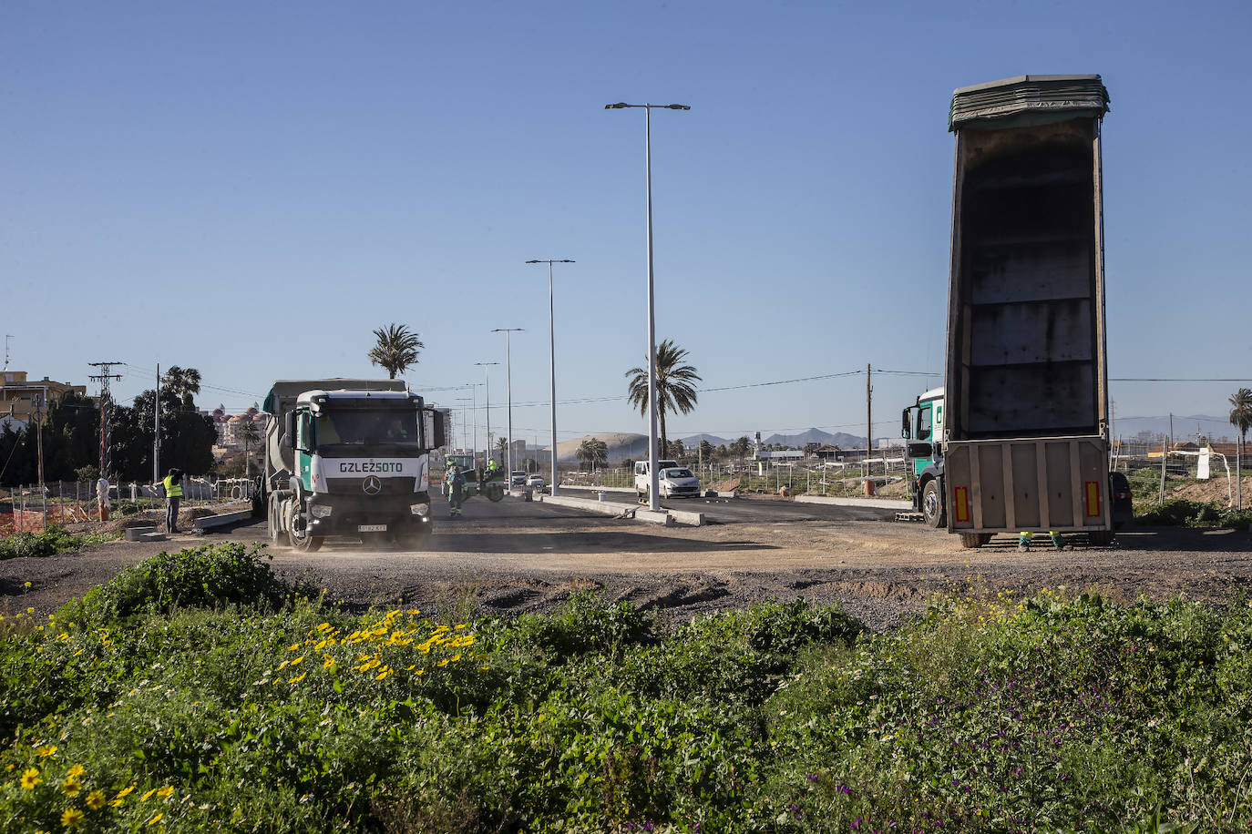Fotos: El vial del Plan Rambla estará en un mes, tras un año de obras