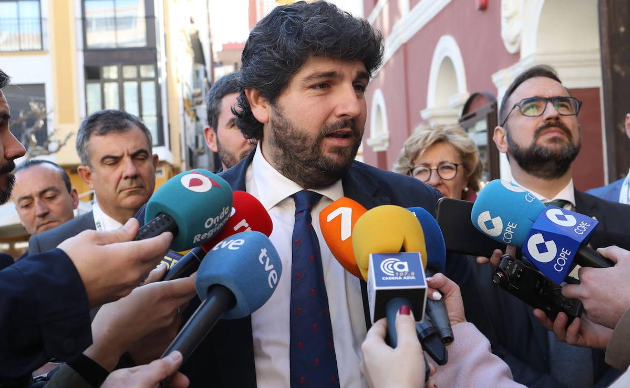 López Miras, en una foto de archivo.