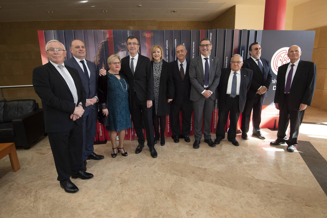 Fotos: La UMU entrega sus Medallas de Oro a los exrectores Lozano Teruel, Roca, Monreal, Ballesta y Cobacho